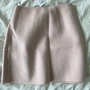 club monaco baby pink skirt